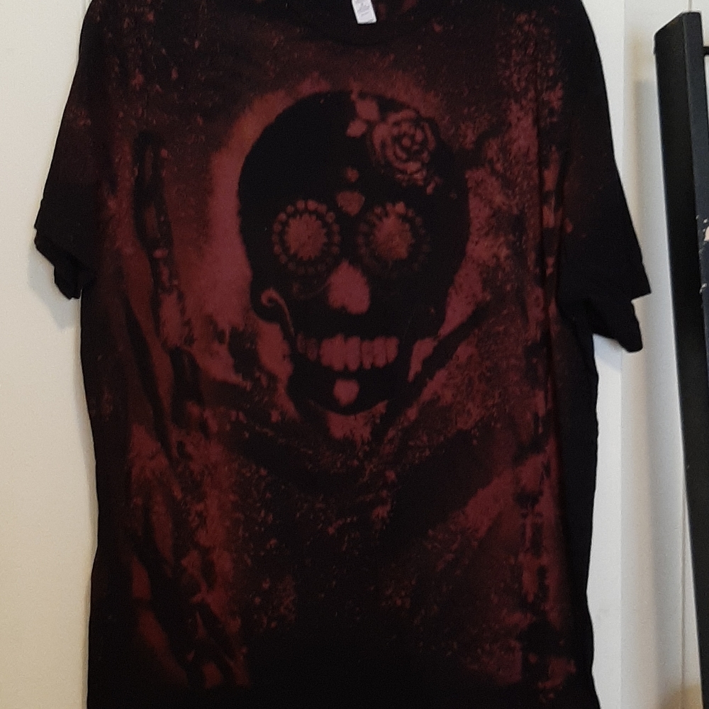 Sugarskull tie dye